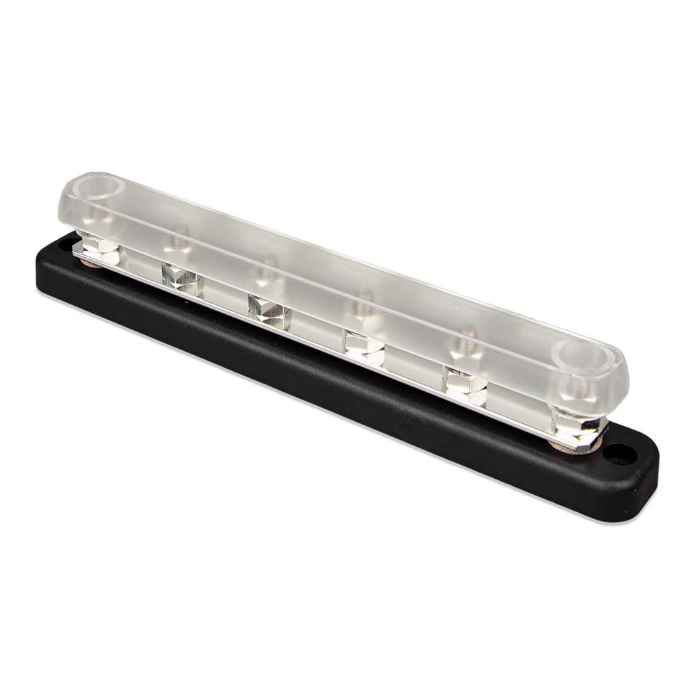 Victron Busbar 150A 6P & Cover 6X 1/ 4 Terminals - Electrical | Busbars Connectors & Insulators - Victron Energy