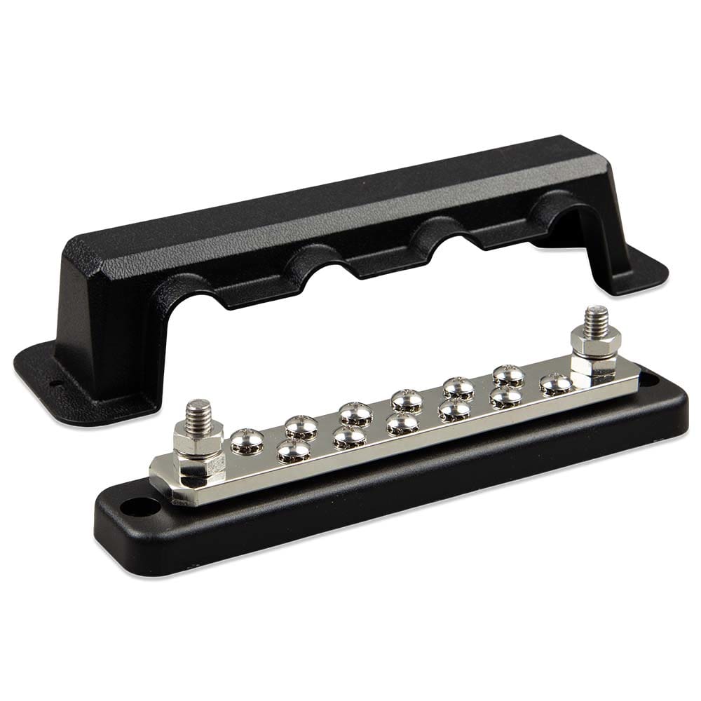 Victron Busbar 250A 2P w/ 12 Screws & Cover - Electrical | Busbars Connectors & Insulators - Victron Energy
