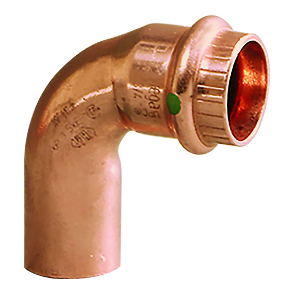 Viega ProPress 1-1/ 4 - 90° Copper Elbow - Street/ Press Connection - Smart Connect Technology - Marine Plumbing & Ventilation | Fittings -