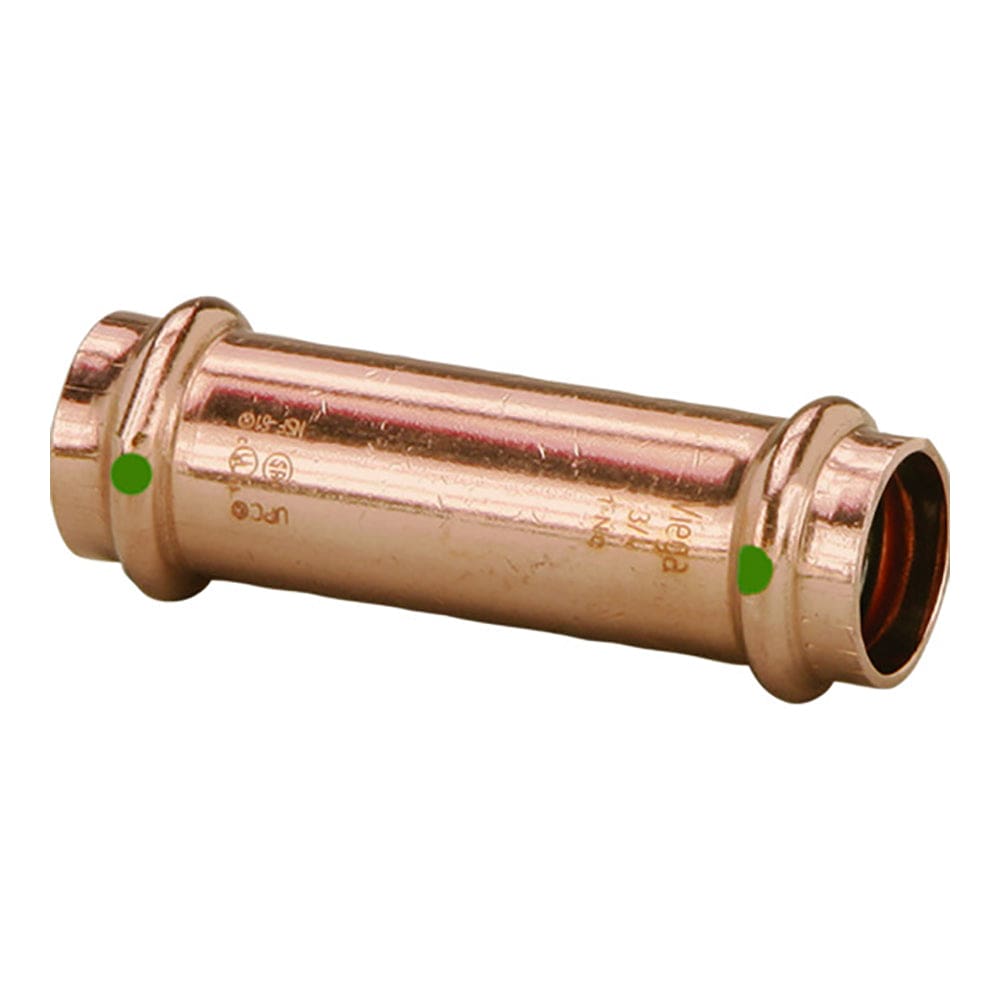 Viega ProPress 1-1/ 4 Extended Coupling w/ o Stop - Double Press Connection - Smart Connect Technology - Marine Plumbing & Ventilation |