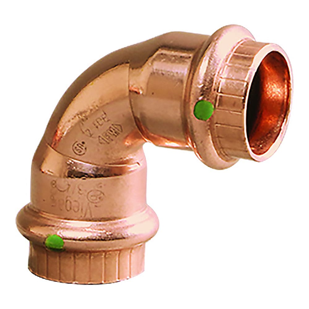 Viega ProPress 2 - 90° Copper Elbow - Double Press Connection - Smart Connect Technology - Marine Plumbing & Ventilation | Fittings - Viega