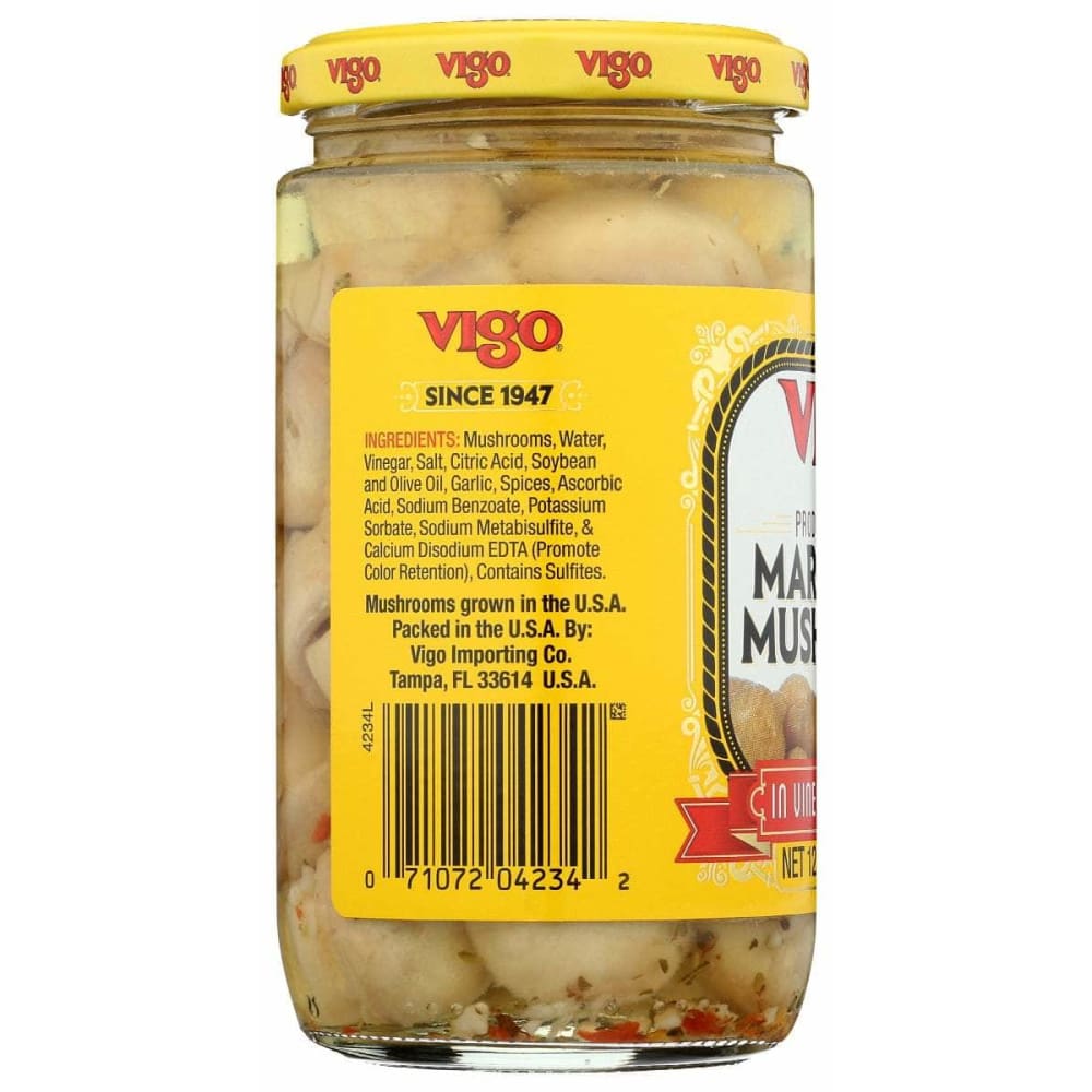 VIGO Grocery > Pantry > Food VIGO Marinated Mushrooms, 12 oz