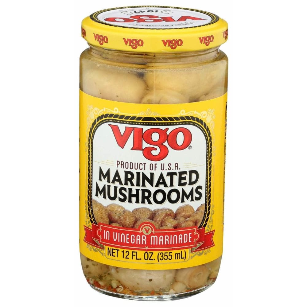 VIGO Grocery > Pantry > Food VIGO Marinated Mushrooms, 12 oz