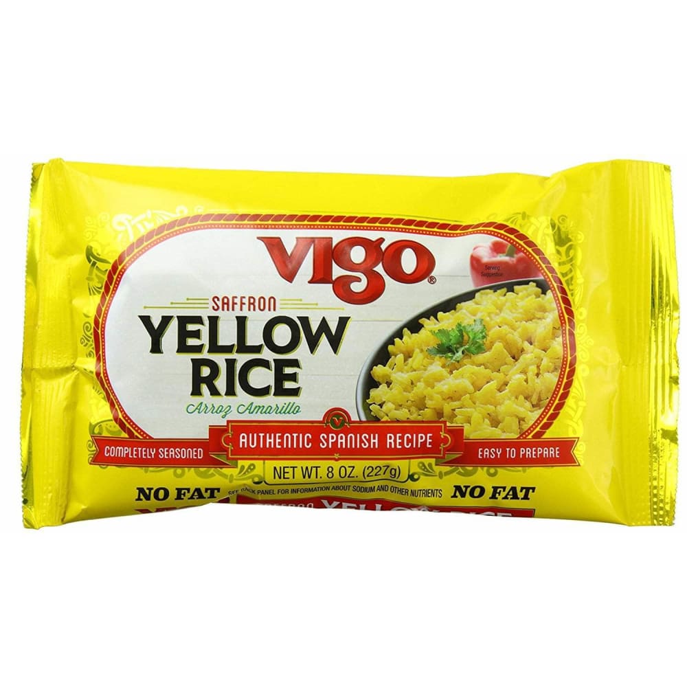 Vigo Saffron Yellow Rice Authentic Spanish Recipe, 8 Oz (Case of 5 ...