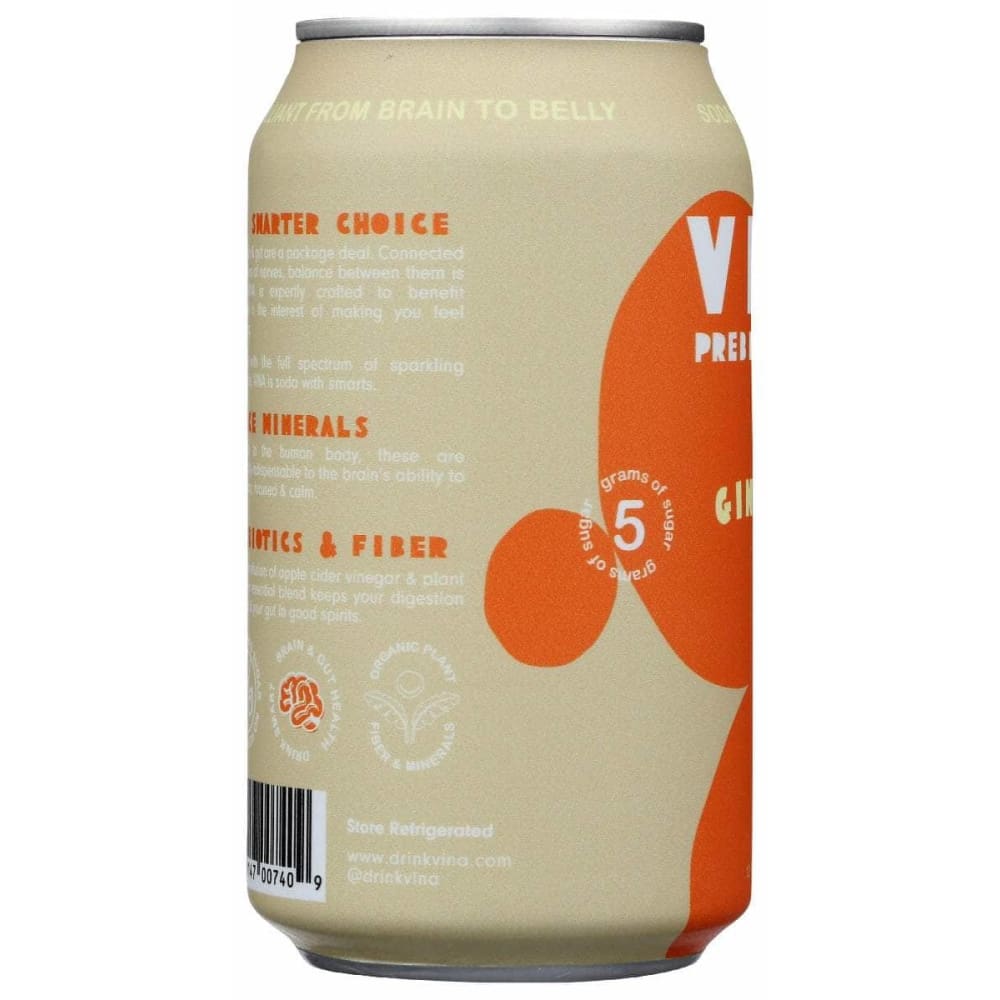 VINA Grocery > Beverages > Sodas VINA Bev Ginger Fizz Org, 12 oz