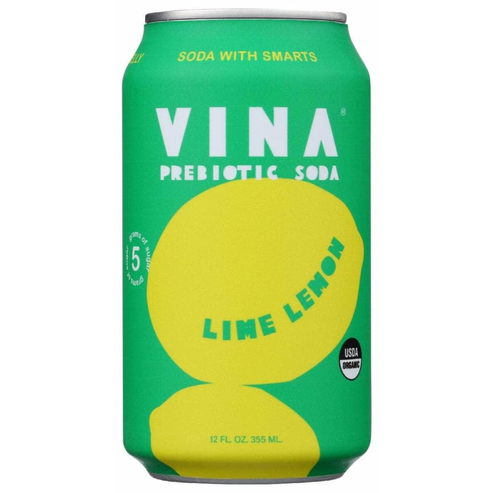 VINA Grocery > Beverages > Sodas VINA Lime Lemon Org, 12 oz