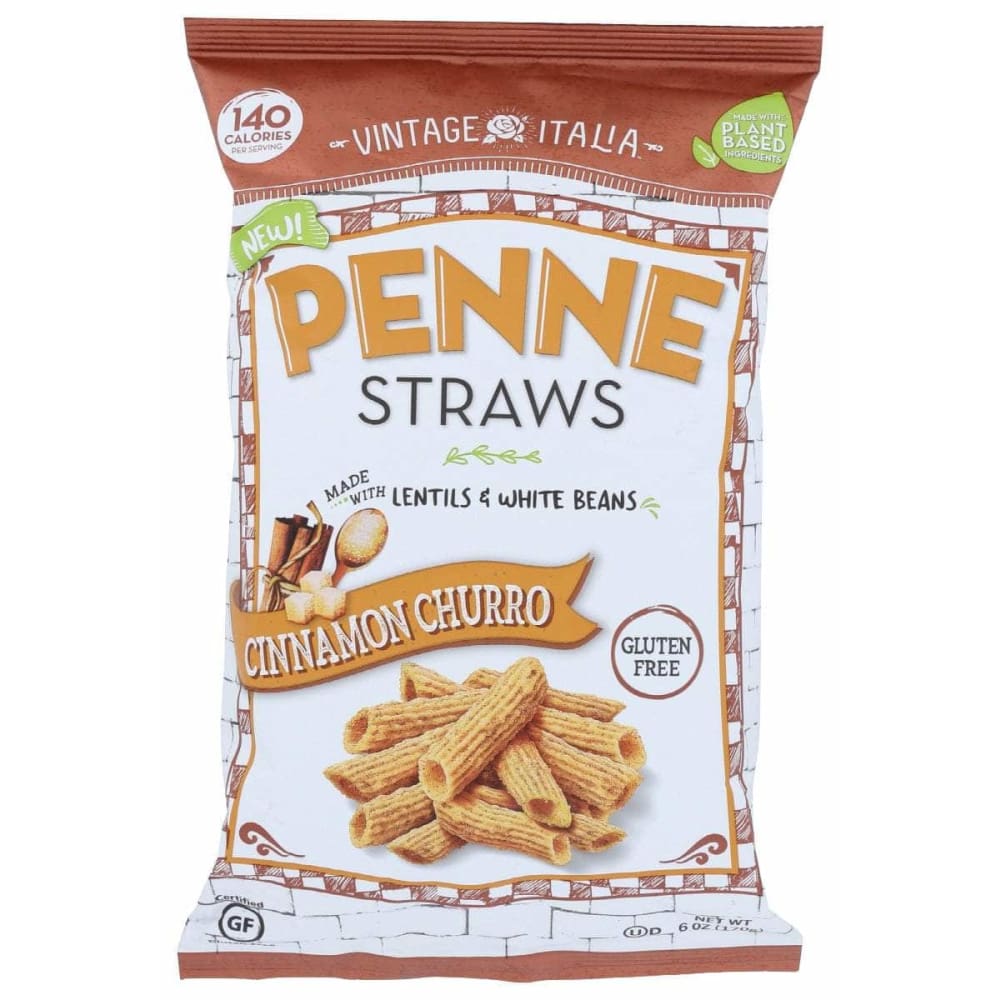 VINTAGE Grocery > Snacks > Chips > Snacks Other VINTAGE: Chips Penne Cinn Churro, 6 oz
