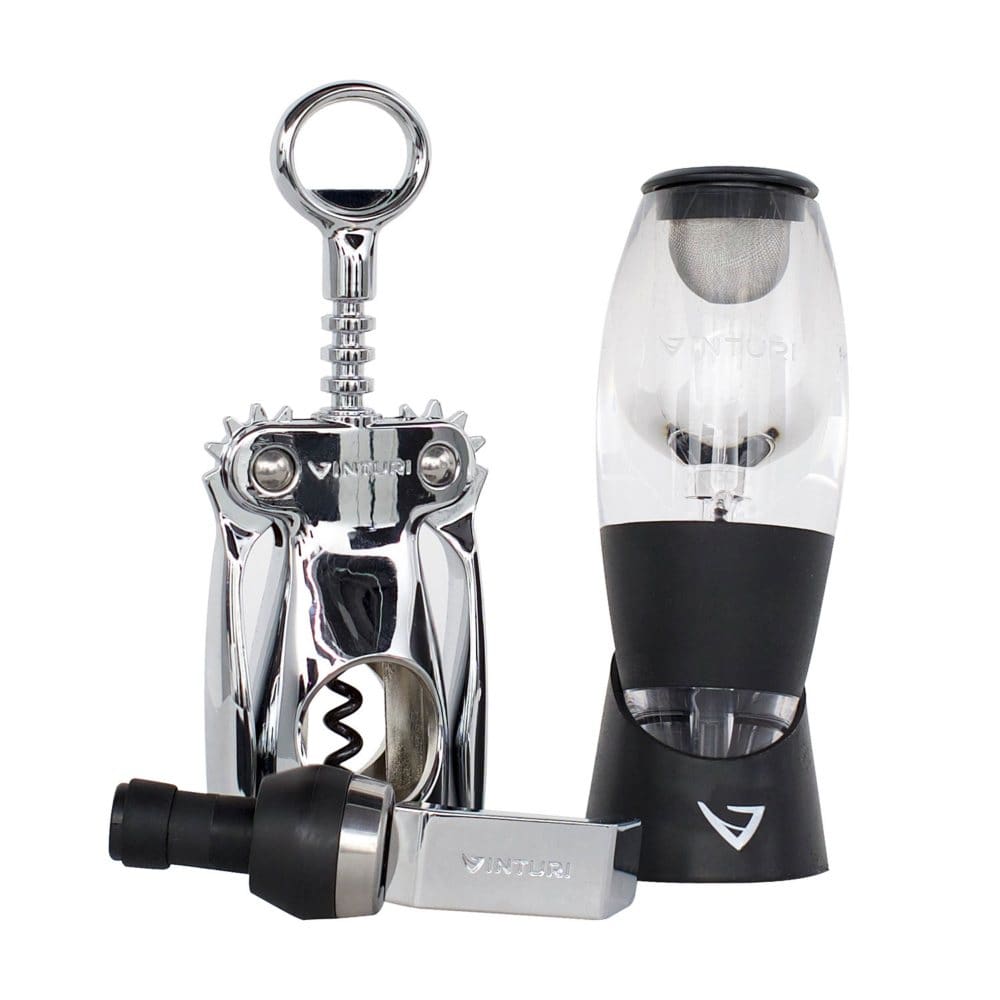 Vinturi 3 Piece Deluxe Wine Bundle - Wine Tools & Storage - Vinturi