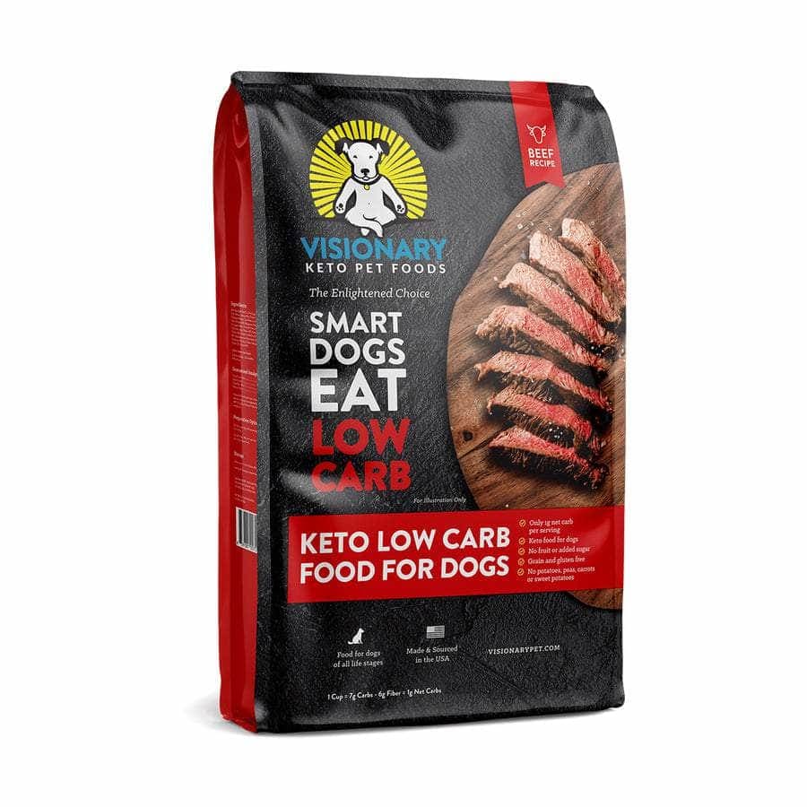VISIONARY PET FOODS Pet > Dog Food VISIONARY PET FOODS Beef Keto Low Carb Food For Dogs, 18 lb