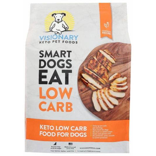 VISIONARY PET FOODS Pet > Dog Food VISIONARY PET FOODS Chicken Keto Low Carb Food For Dogs, 18 lb