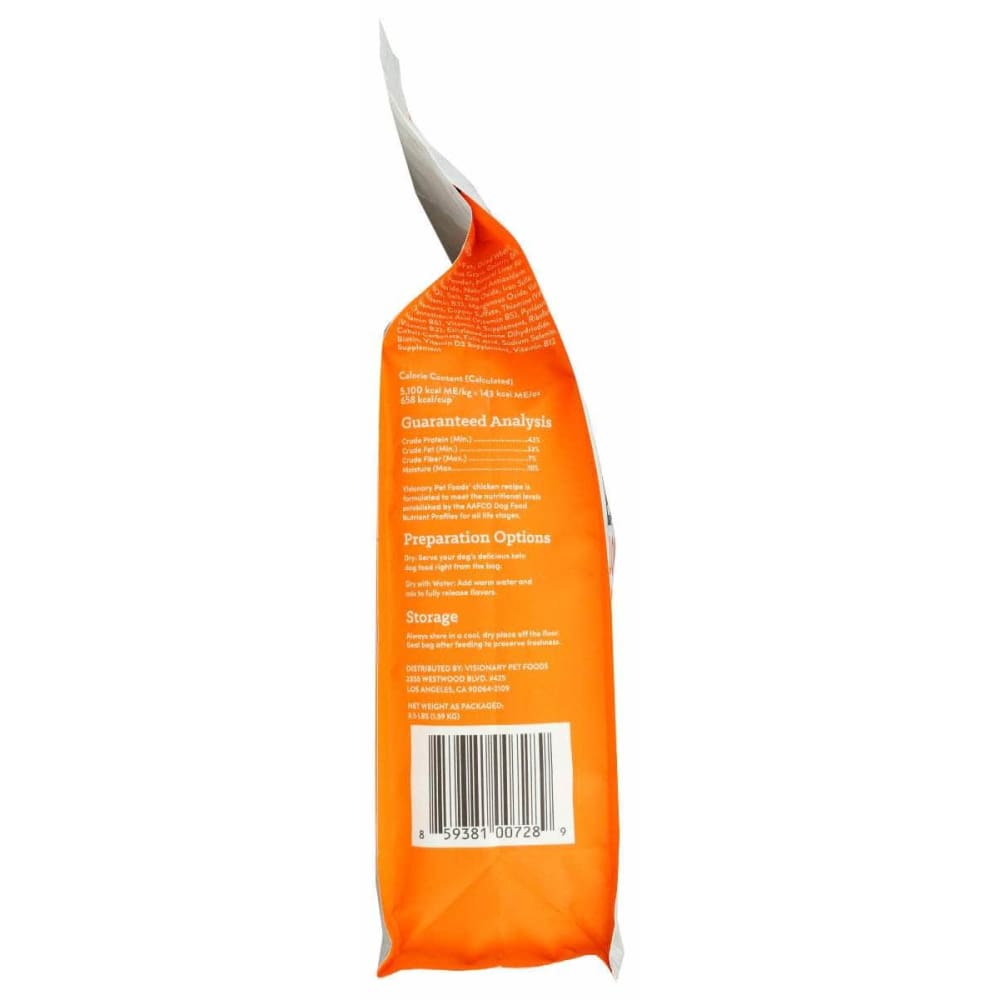 VISIONARY PET FOODS Pet > Dog Food VISIONARY PET FOODS Chicken Keto Low Carb Food For Dogs, 3.5 lb