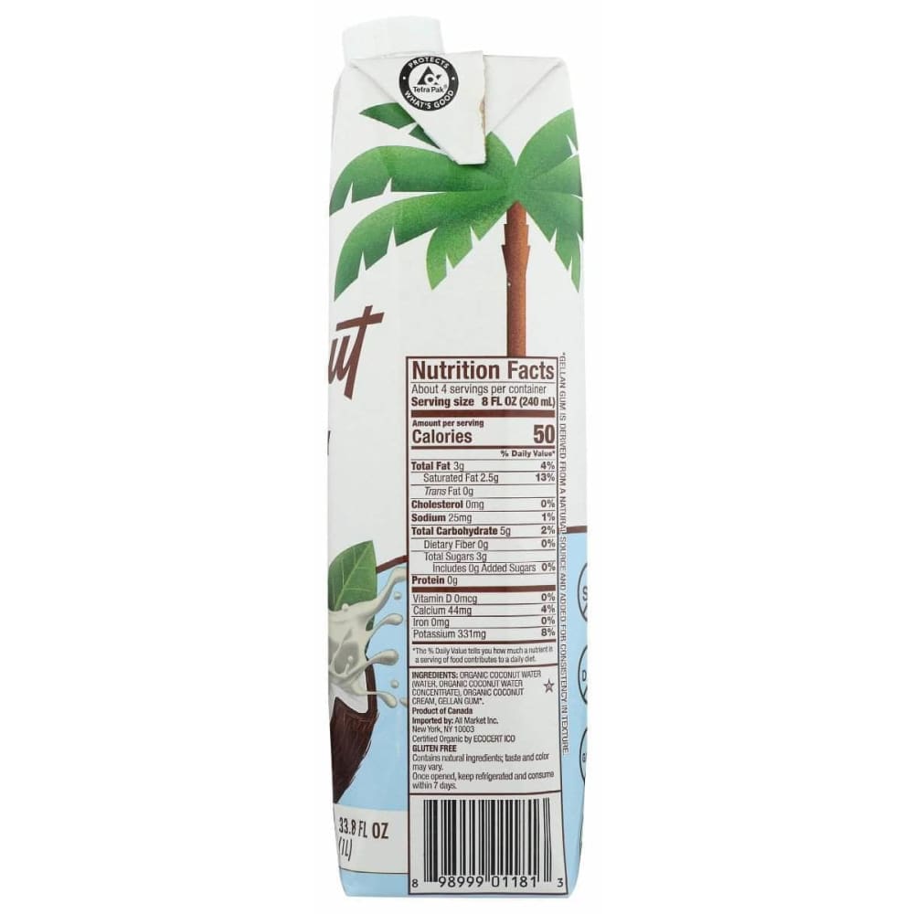 VITA COCO Vita Coco Coco Creations Nd Org, 1 Lt