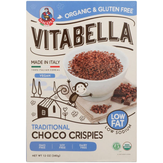 VITABELLA: Traditional Choco Crispies 12 oz (Pack of 4) - Breakfast > Breakfast Foods - VITABELLA