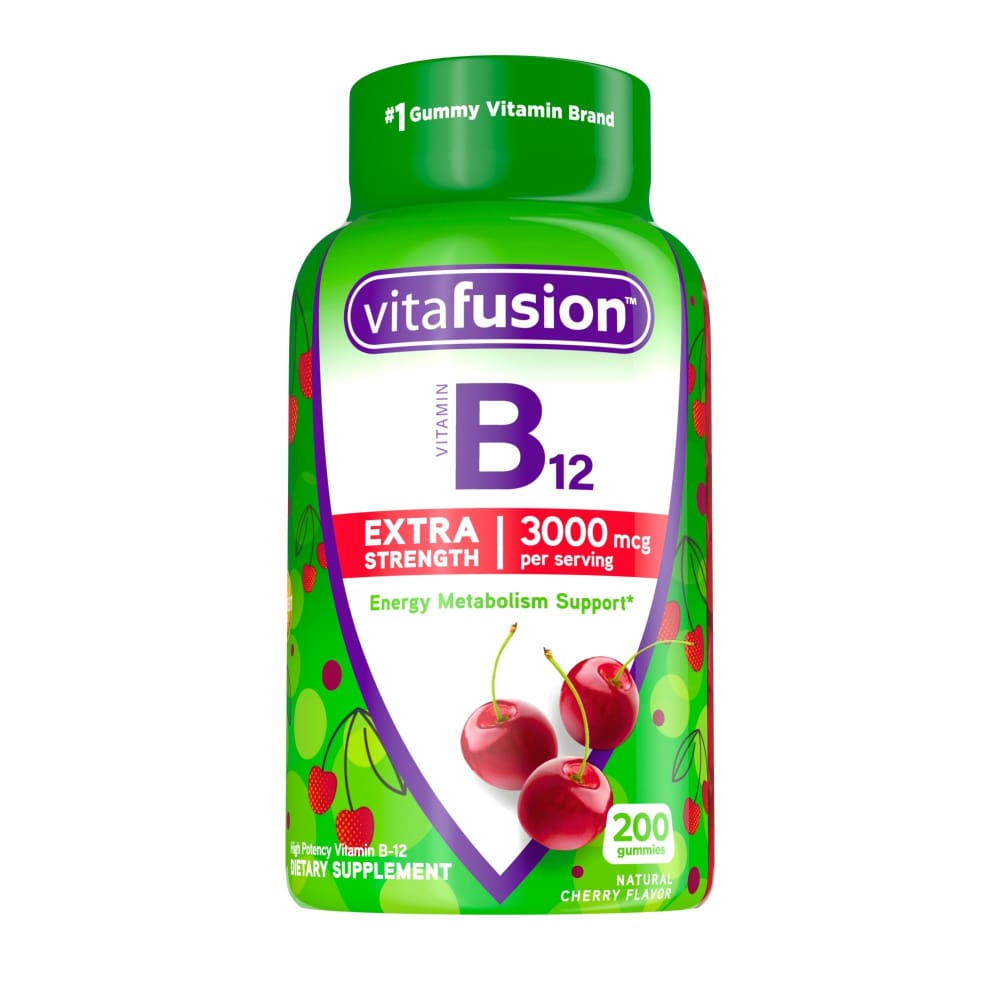 Vitafusion Extra-Strength B12 Gummies 200 ct. - Home/Health & Beauty/Vitamins & Supplements/Vitamins A-E/ - Vitafusion