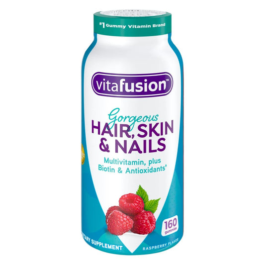 Vitafusion Gorgeous Hair Skin and Nails Multivitamin Gummies 160 ct. - Vitafusion