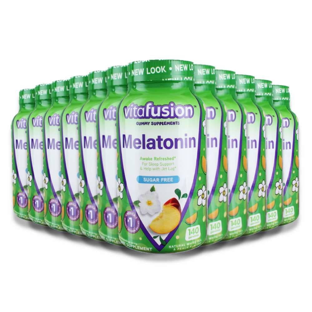 Vitafusion Melantonin Gummies 140 ct - 12 Pack - Vitamin - Vitafusion