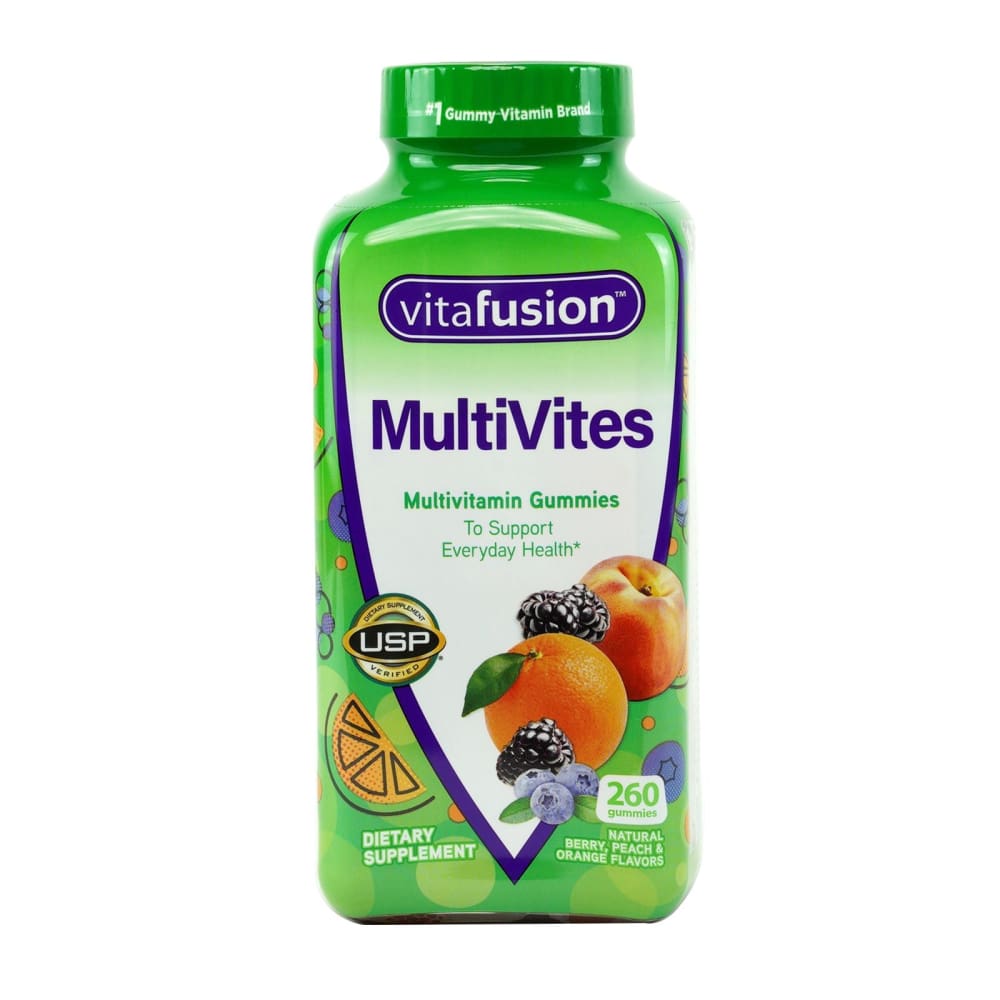 Vitafusion MultiVites Chewable Gummy Multivitamin Dietary Supplement 260 ct. - Home/Health & Beauty/Vitamins & Supplements/Multivitamins/ -