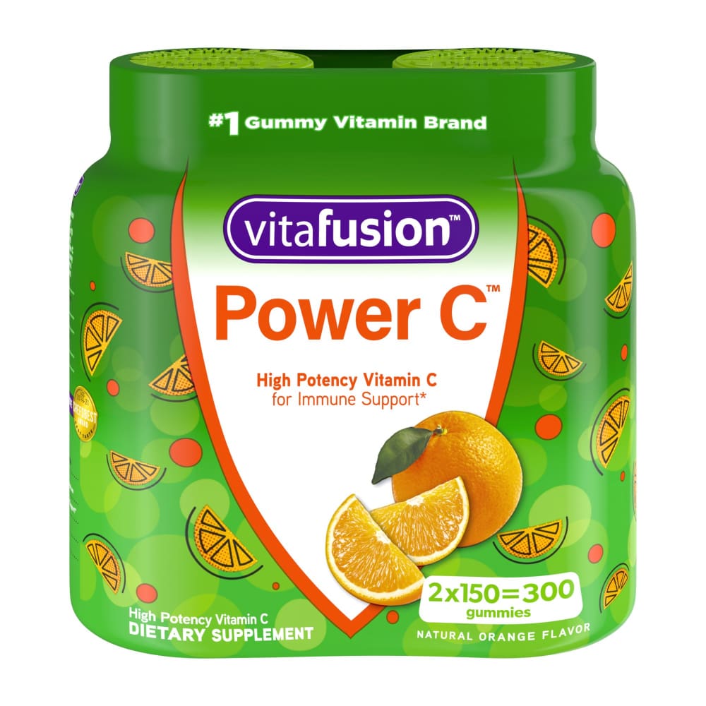 Vitafusion Power C Gummy Vitamin 2 pk./150 ct. - Home/Health & Beauty/Vitamins & Supplements/Vitamins A-E/ - Vitafusion