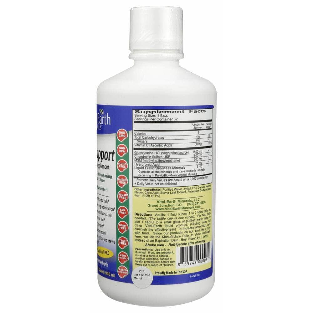VITAL EARTH MINERALS Vital Earth Minerals Vital Joint Support, 32 Oz