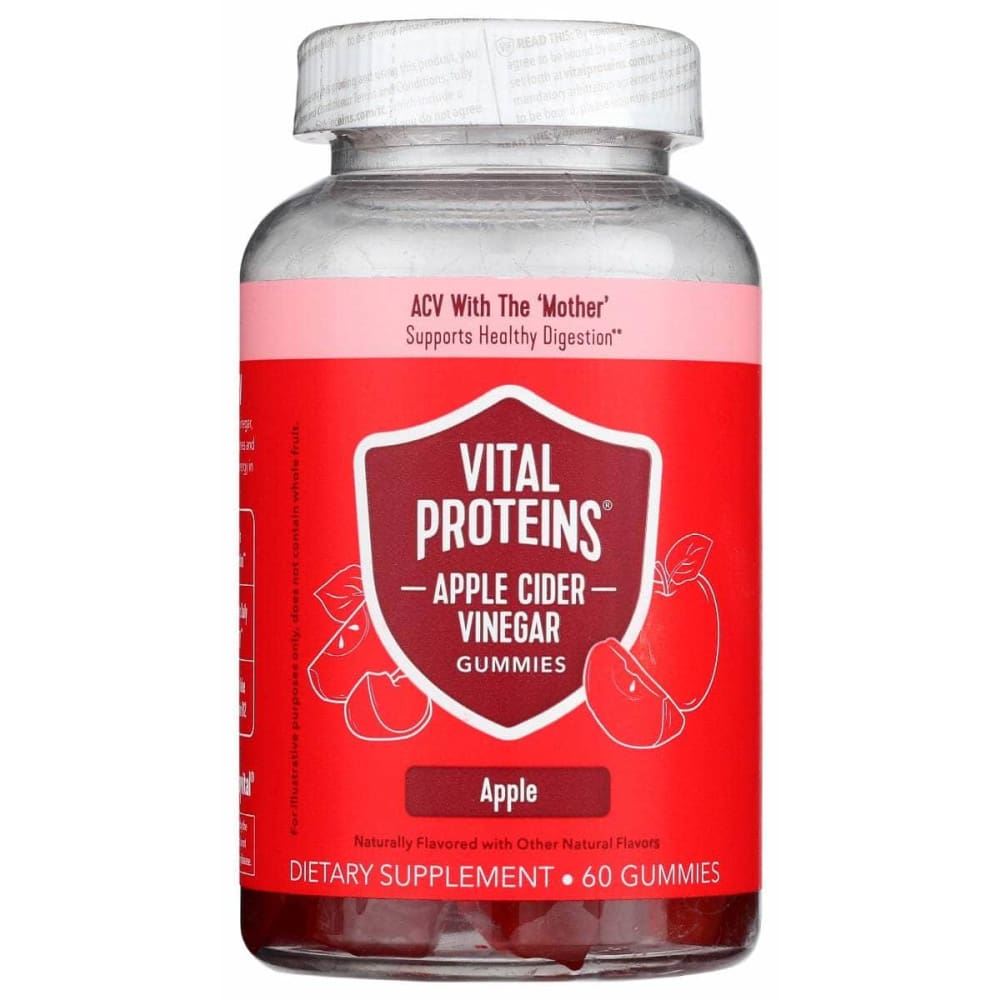 VITAL PROTEINS Health > Vitamins & Supplements VITAL PROTEINS Apple Cider Vinegar Gummies, 60 pc