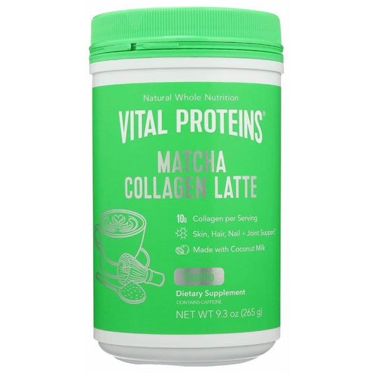 VITAL PROTEINS Vital Proteins Collagen Matcha Latte Vnl, 9.3 Oz
