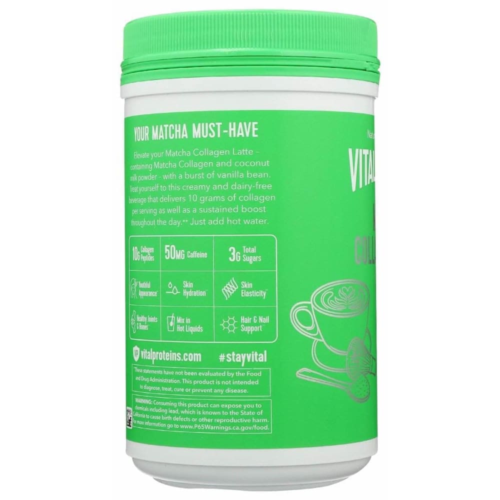 VITAL PROTEINS Vital Proteins Collagen Matcha Latte Vnl, 9.3 Oz