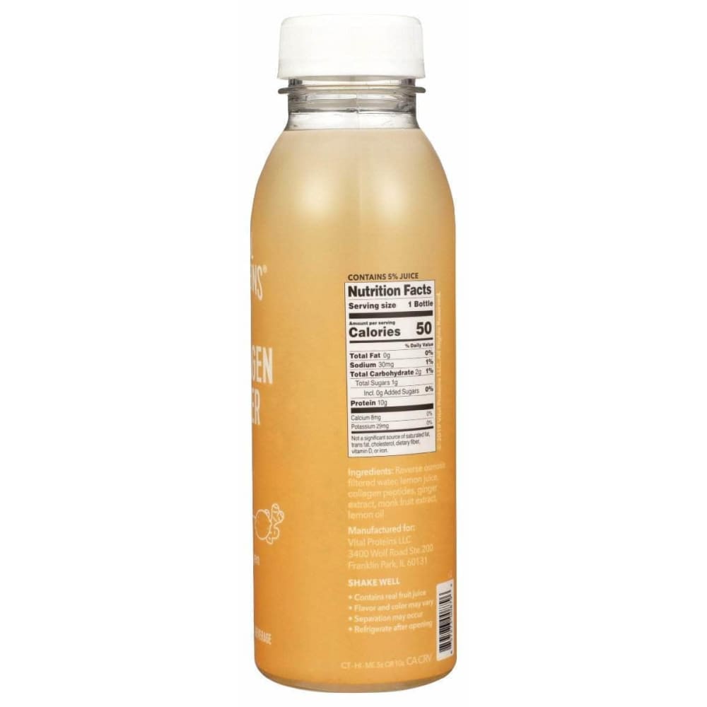 VITAL PROTEINS Vital Proteins Collagen Rtd Lmn Ginger, 12 Fo