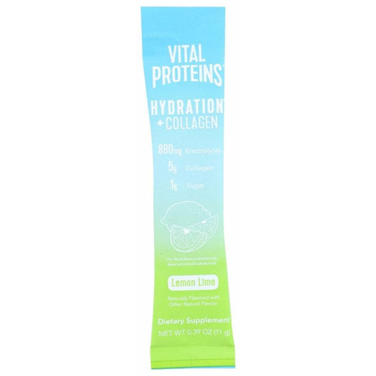 VITAL PROTEINS Vital Proteins Hydration Pkt Lemon Lime, 0.39 Oz