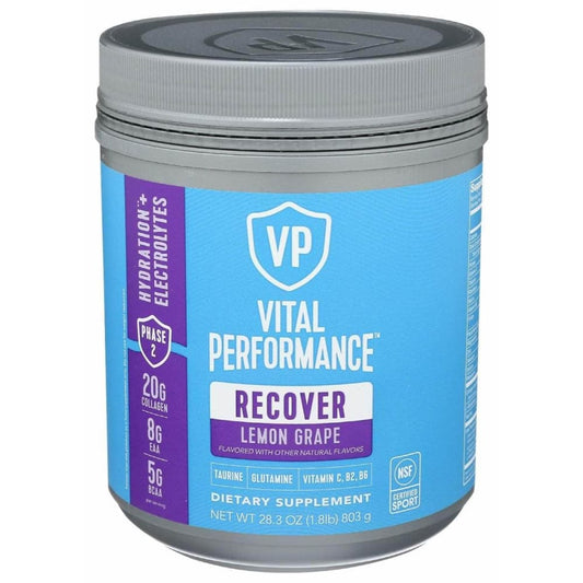 VITAL PROTEINS Vital Proteins Vital Performance Recover Lemon Grape, 28.3 Oz