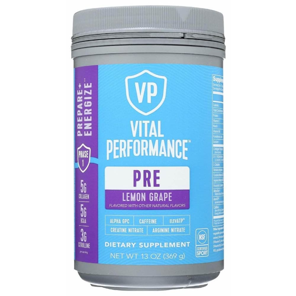VITAL PROTEINS Vital Proteins Pre Lemon Grape, 13 Oz