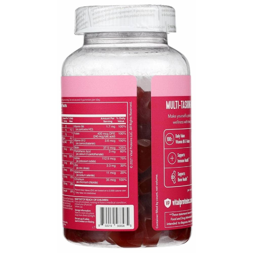 VITAL PROTEINS Health > Vitamins & Supplements VITAL PROTEINS Womens Multivitamin Gummies, 90 pc