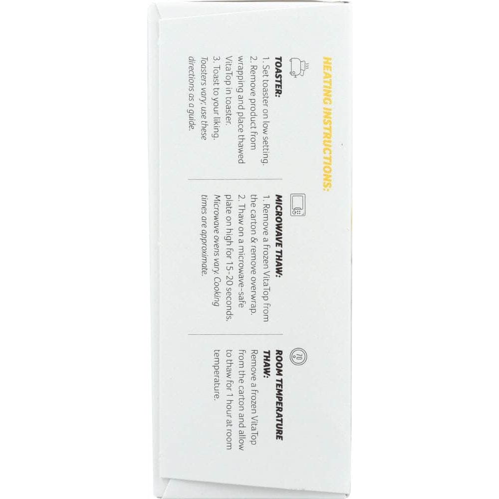 Vitalicious Vitalicious Vitatops Protein Banana Chocolate Chip, 8 oz