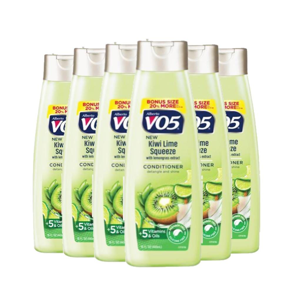 VO5 Kiwi Lime Squeeze Conditioner- 15oz - 6 Pack - Shampoo & Conditioner & Body Wash - VO5