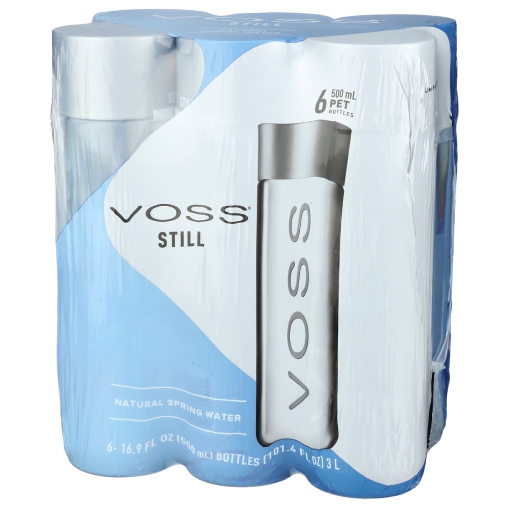 VOSS: Still Water 6pk 101.4 fo (Pack of 3) - Grocery > Beverages > Water - VOSS