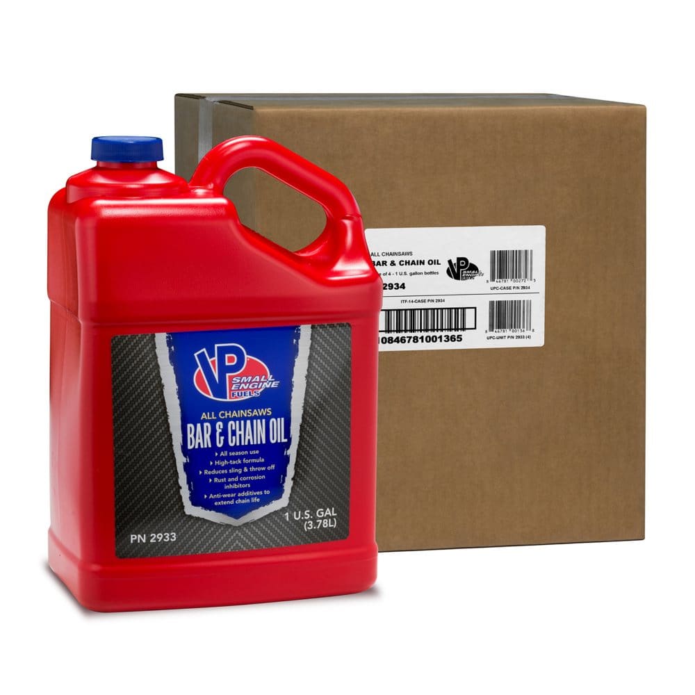 VP Small Engine Fuels Bar & Chain Oil (4-pack/1 gallon bottles) - Engine Oil & Fluids - VP