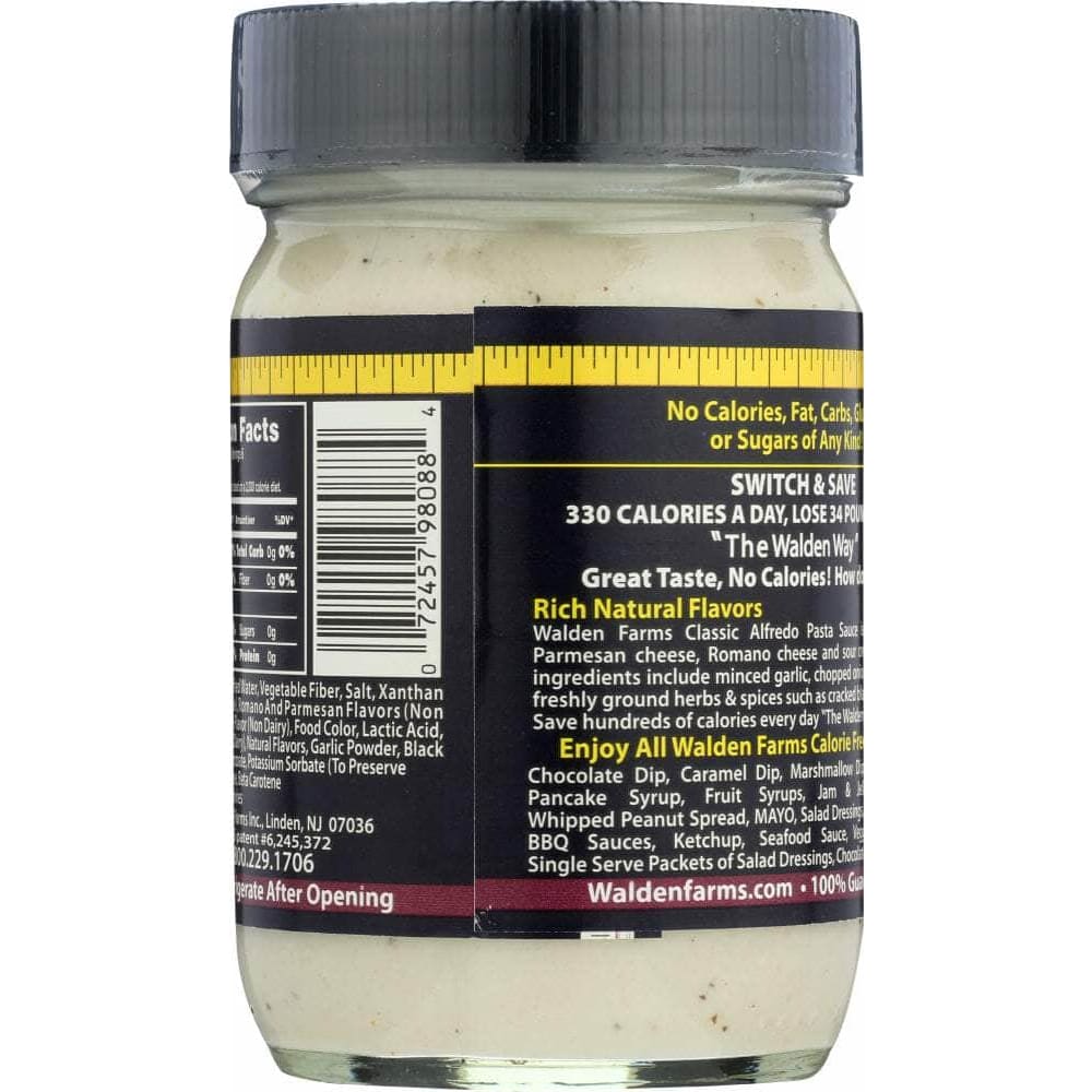 Walden Farms Walden Farms Calorie Free Pasta Sauce Alfredo, 12 oz