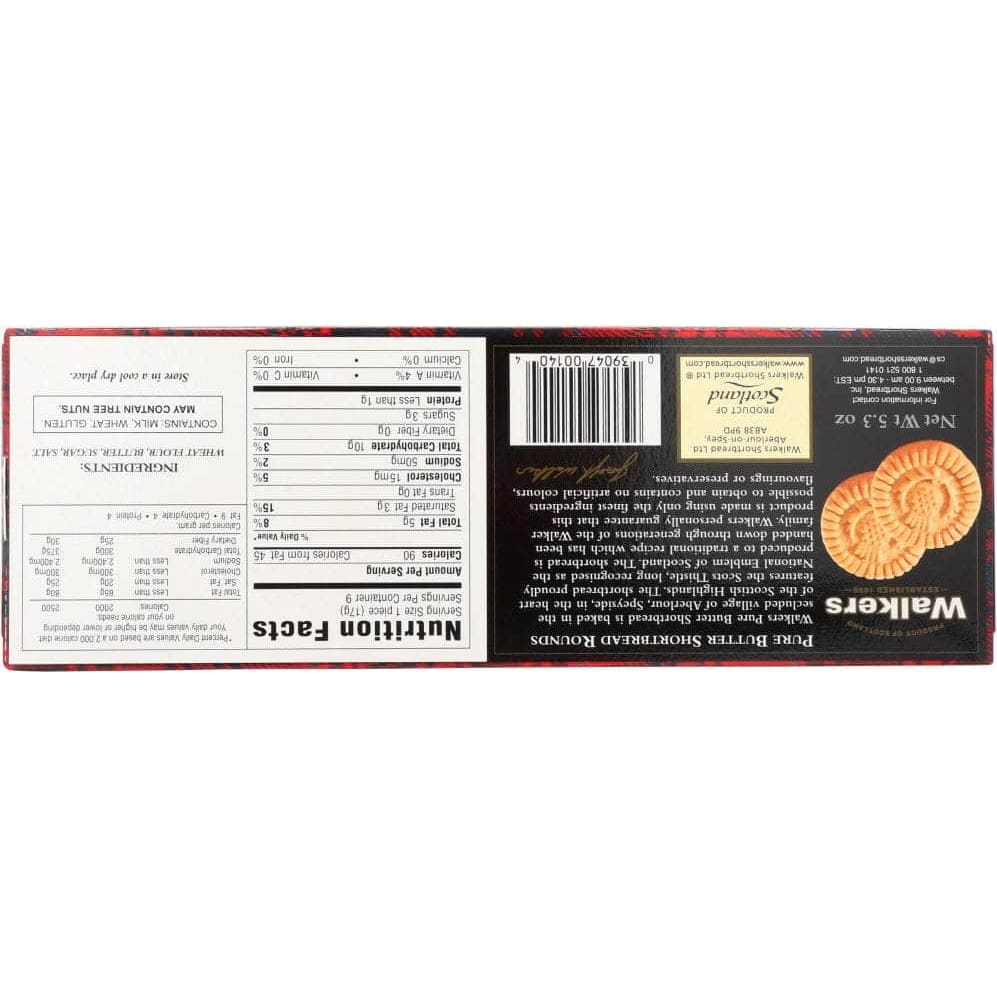 Walkers Walkers Pure Butter Shortbread Rounds, 5.3 oz