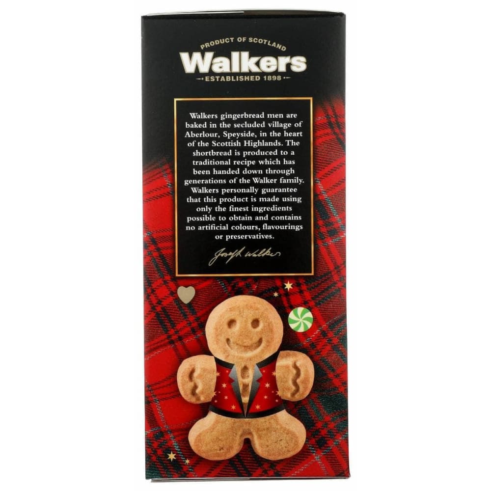 WALKERS Grocery > Snacks > Cookies > Cookies WALKERS Shortbread Gingerbread Mn, 4.4 oz
