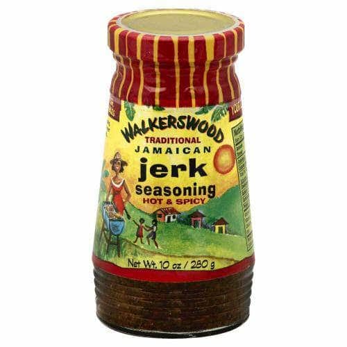 WALKERSWOOD Walkerswood Jamaican Hot & Spicy Jerk Seasoning, 10 Oz