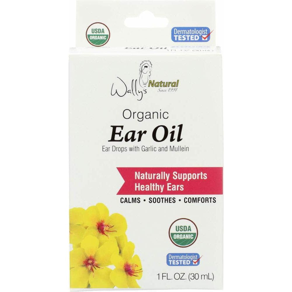 WALLYS NATURAL Wally'S Natural Products Organic Ear Oil, 1 Oz