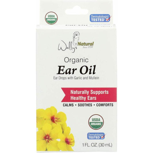WALLYS NATURAL Wally'S Natural Products Organic Ear Oil, 1 Oz