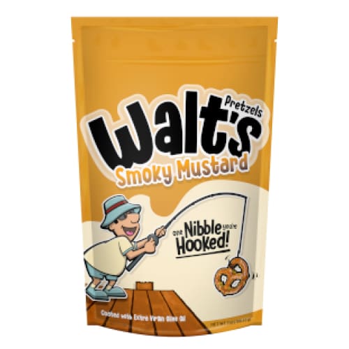 WALTS PRETZELS: Smoky Mustard Pretzels 7 oz (Pack of 5) - Grocery > Snacks > Pretzels - WALTS PRETZELS