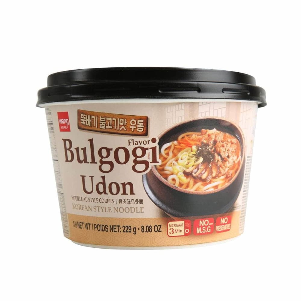 WANG Grocery > Pantry > Food WANG: Bulgogi Udon Noodles, 8.08 oz