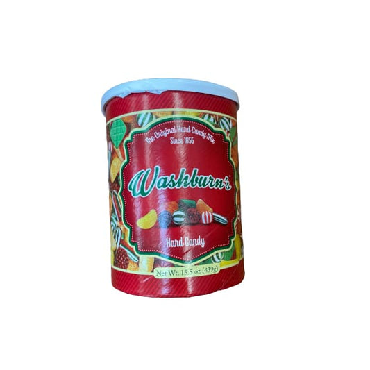Washburn Old Fashioned Hard Candy Canister 15.5 oz - Washburn