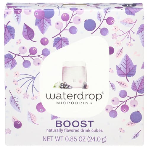 WATERDROP: Water Enh Mcrodrnk Boost 0.85 fo (Pack of 2) - Beverages > Water - WATERDROP