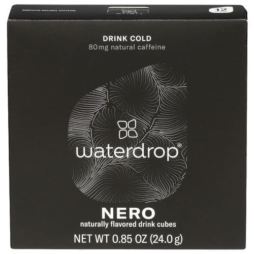 WATERDROP: Water Enh Mcroenrgy Nero 0.85 fo (Pack of 2) - Beverages > Water - WATERDROP