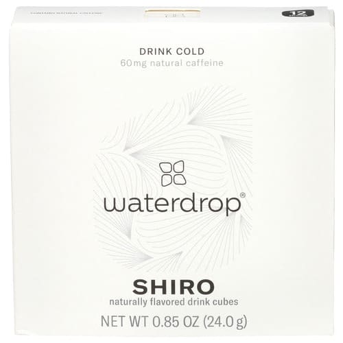 WATERDROP: Water Enh Mcroenrgy Shiro 0.85 fo (Pack of 2) - Beverages > Water - WATERDROP