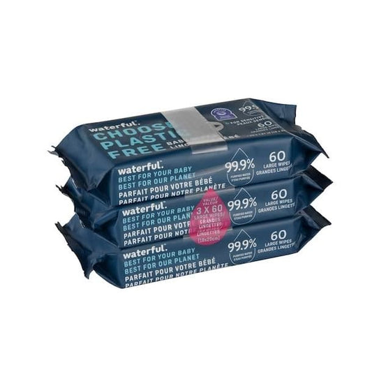 WATERFUL: Water Baby Wipes 180 ea - Baby > Baby Care - WATERFUL
