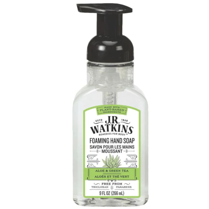WATKINS Bath & Body > Hand Soaps WATKINS Aloe and Green Tea Foaming Hand Soap, 9 oz
