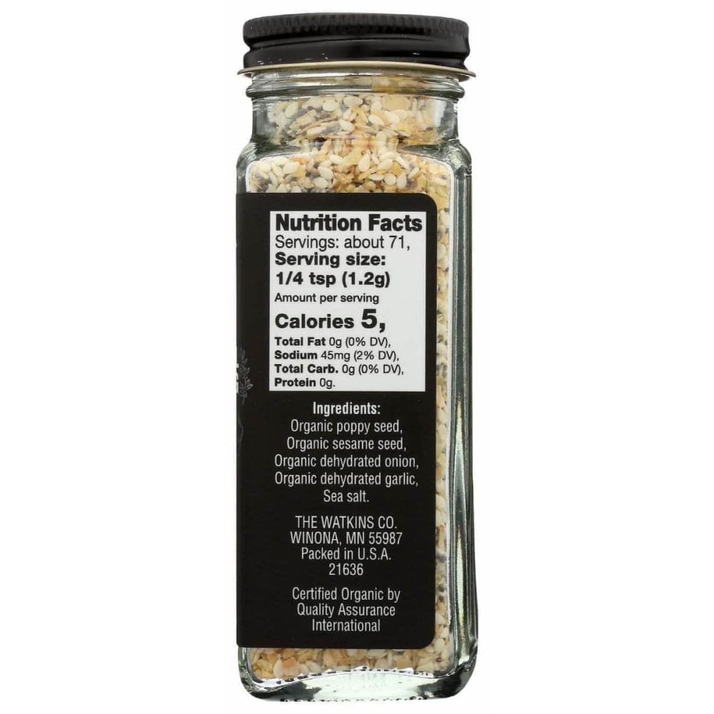WATKINS Watkins Everything Bagel Seasoning, 3 Oz